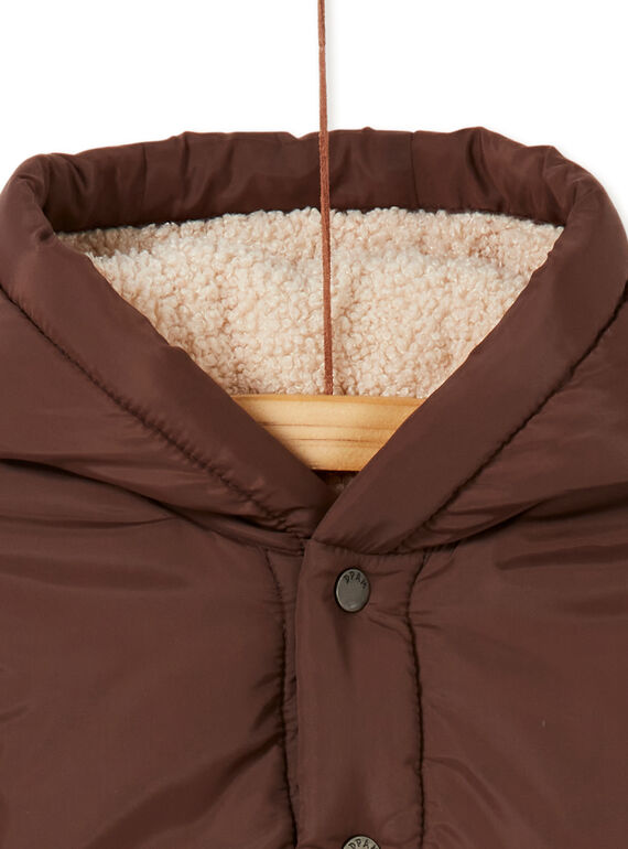 Brown PARKA KUGROPAR / 20WG10J1PARI808